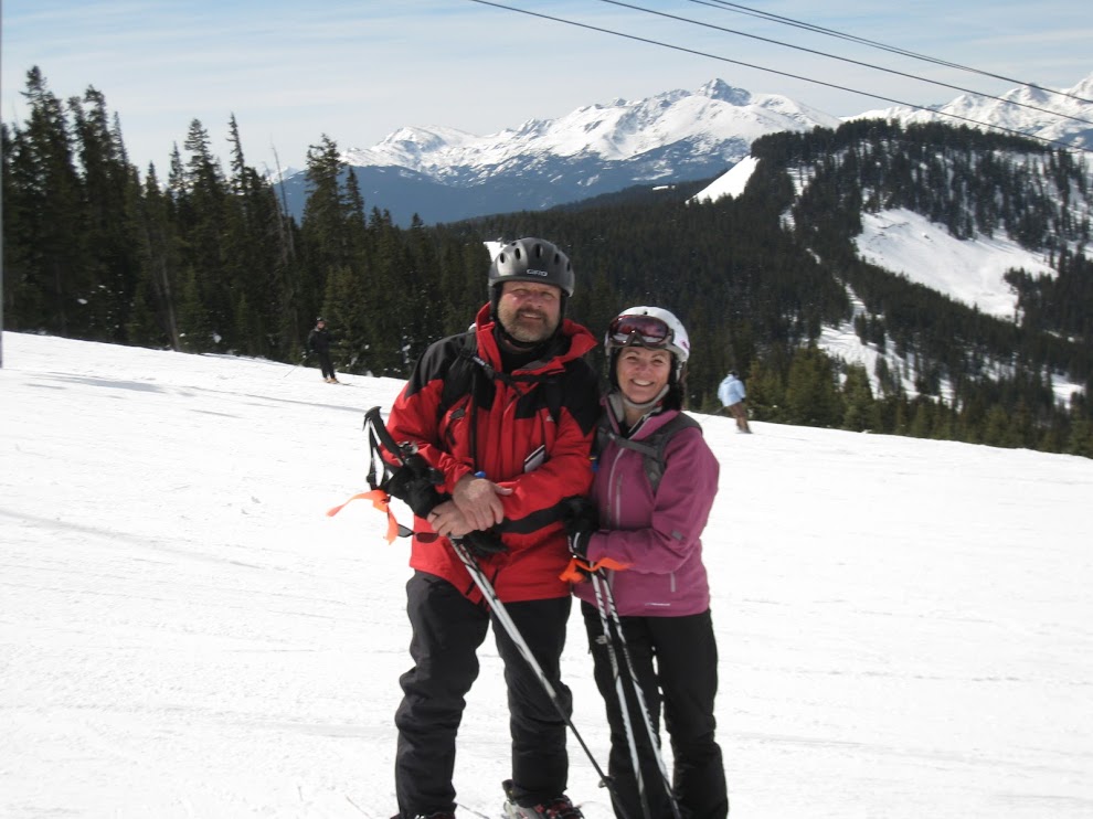 Who do you ski with?