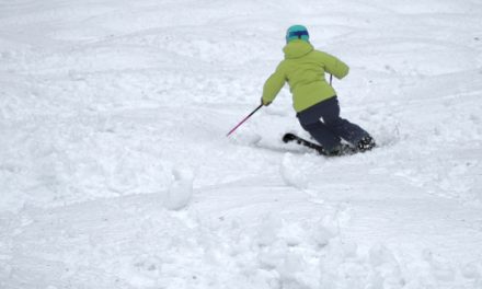 You know your skiing’s improved when…..